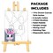"Princess Bunny" DIY Canvas Art Kit, Adult Beginner, Acrylic Paint Size 11x14 inch
